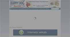 Desktop Screenshot of happydog.lv